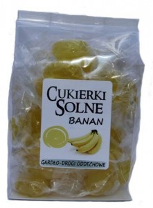 Cukierki solne o smaku bananowym z sola himalajska 100g