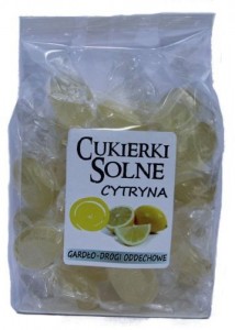 Cukierki solne o smaku cytryny z sola himalajska 100g